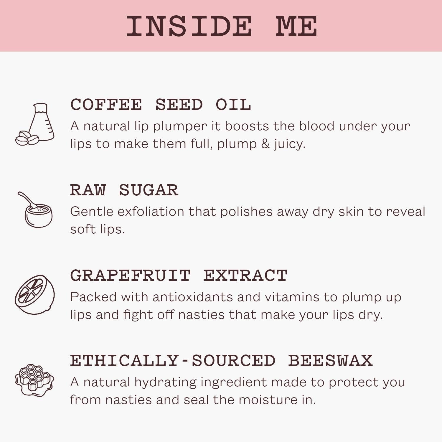 Frank Body Cherry Bomb Lip Scrub - Moisturizing Lip Exfoliator - Made With Coffee Seed Oil, Sugar, & Beeswax - Cherry Scented - Smoothes Dry Flakey Lips - Natural, Nut-Free & Cruelty Free (15 mL)