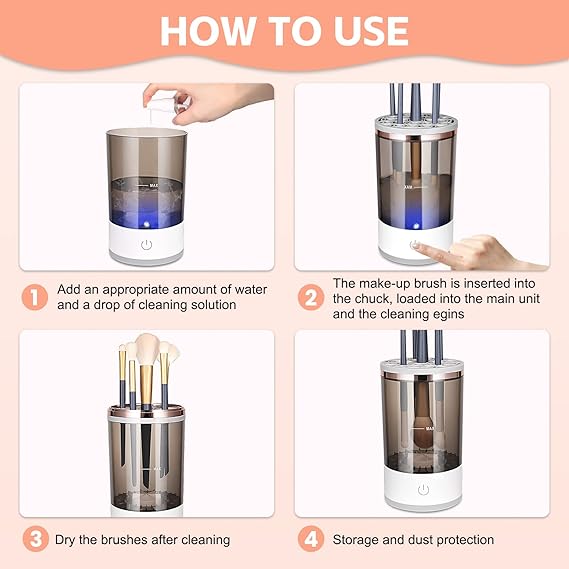 Mini Makeup Brush Cleaner / Nature  Clean Brush