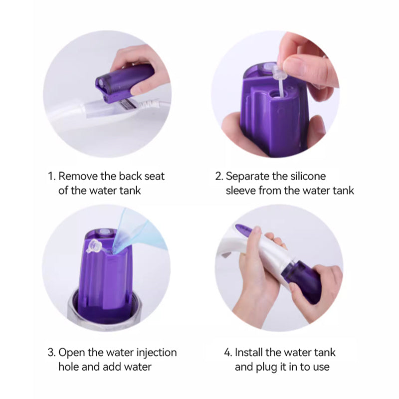 PHILIPS Handheld Garment Steamer - Ideal for Travelling - Steam Flow of 22 Grams per minute - 1200W - 70ml - 50/60Hz - Steam&Go GC360/36