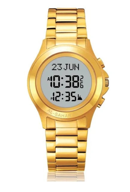 Al Fajr Casual Watch For Men Digital Stainless Steel - WR-02