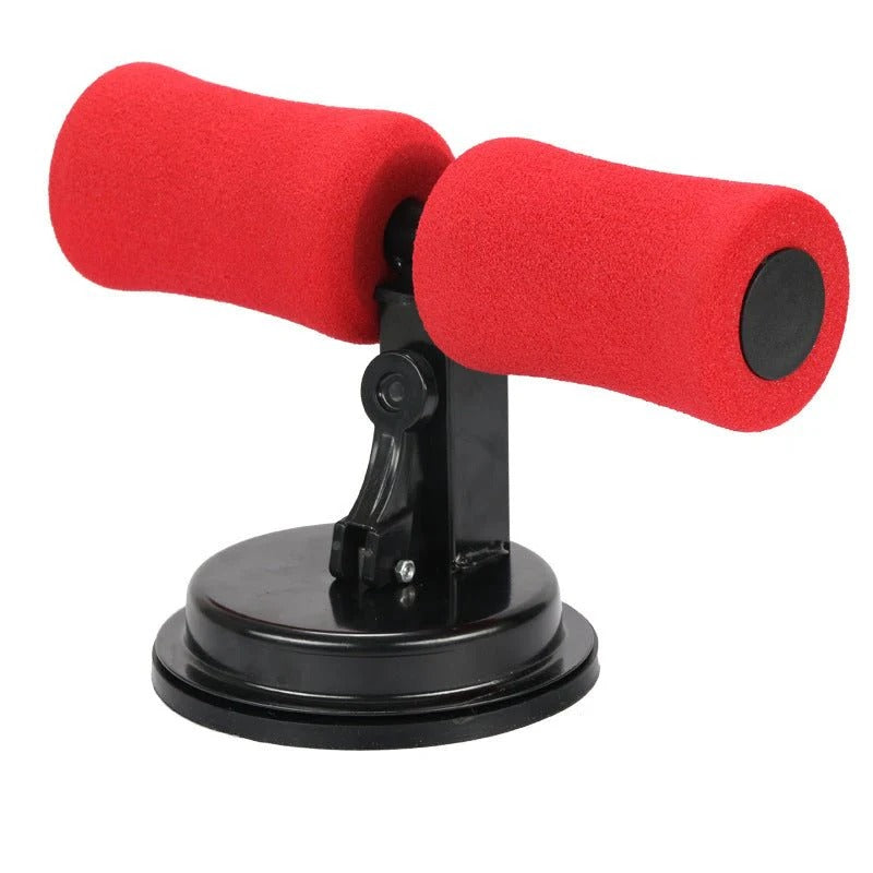 Sit-Up Bar, Upgraded Adjustable Sit Up Equipment with High Elastic Foam, Portable Sit Ups Foot Holder with Rubber Suction Seat, Sit Up Bar for Floor for Weight Lose, Gym,Muscle Training